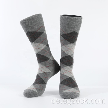 Business Modal Kleidersocken für Herren-Grau 6